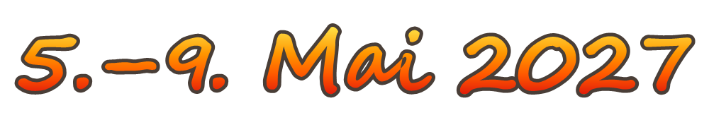 5. bis 9. Mai 2027